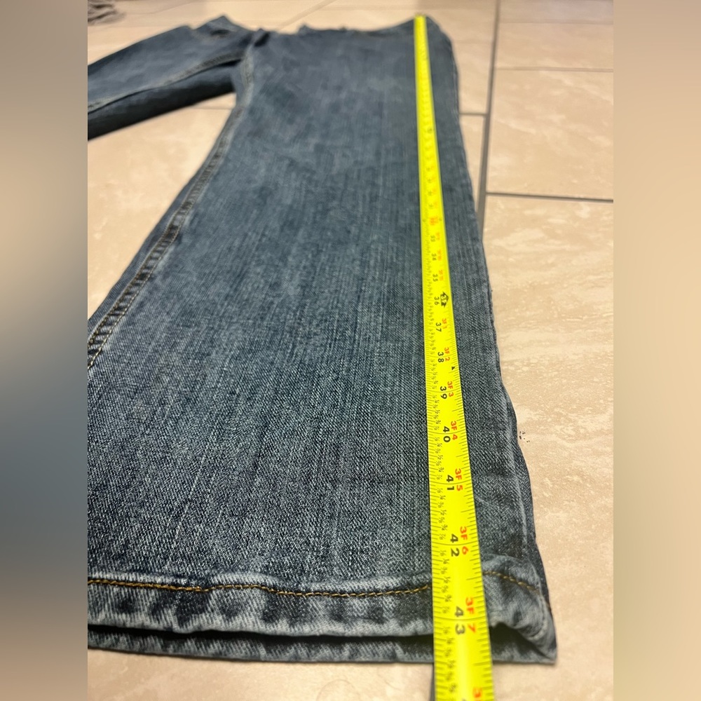 Lee Mens Jeans Size 36/32 Blue Denim Cotton Straight Leg In Perfect Uses Cond - Picture 7 of 8